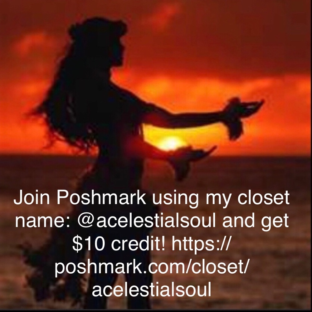 Join using my closet name: @acelestialsoul and get $10 credit! - Picture 1 of 15